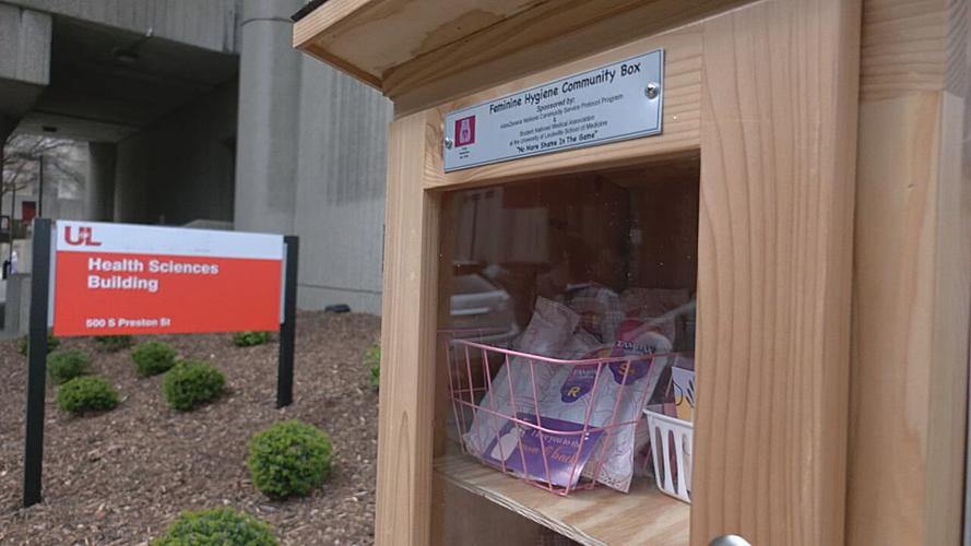 Feminine Hygiene Community Boxes in LouMed district