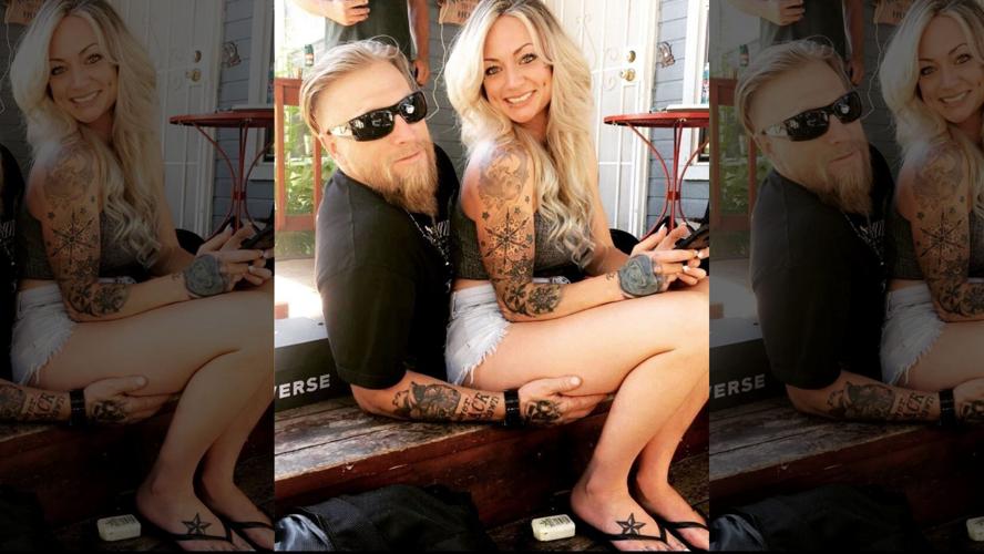 Biker Couple - Justin Reid and Victoria Hemenes on day of crash