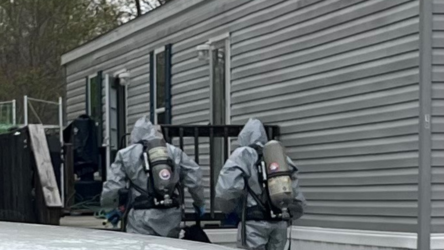 Meth Lab Bust in southern Indiana