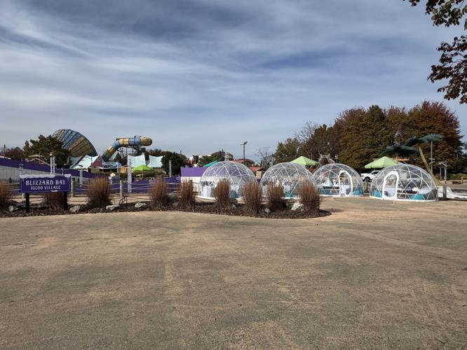 Christmas at Kentucky Kingdom prep 11-8-24