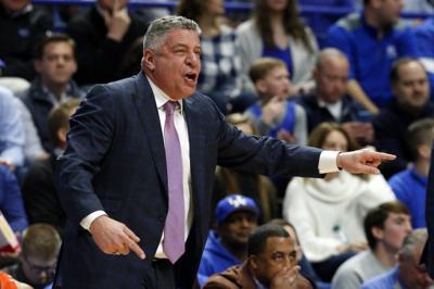 Auburn head coach Bruce Pearl