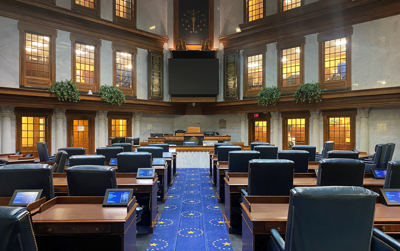 Indiana Senate Chambers