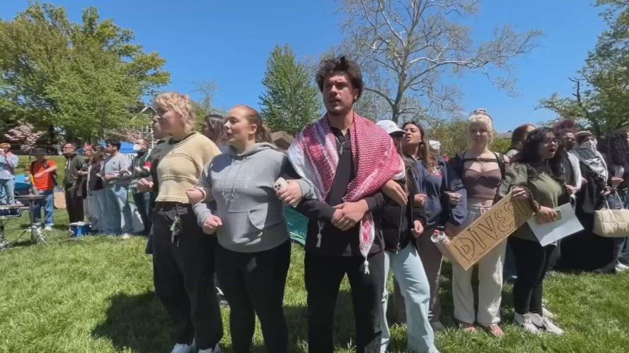 IU Gaza war protest 4-25-24
