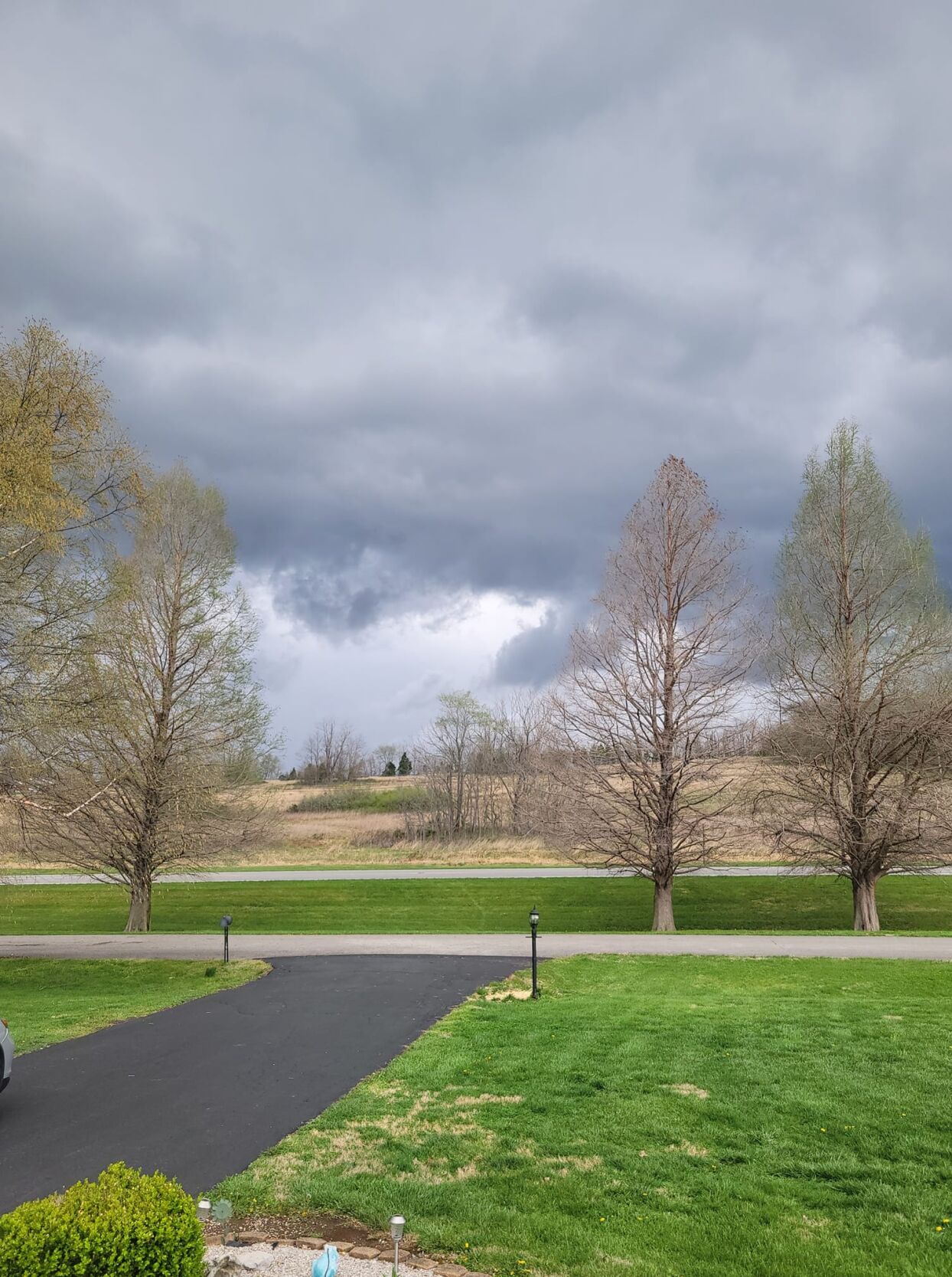 Storm clouds in Irvington, KY - 4.2.24