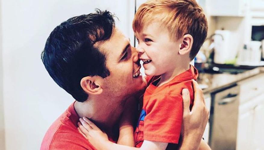 Granger Smith with son, River Smith
