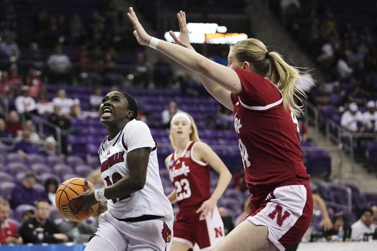 NCAA Nebraska Louisville Basketball