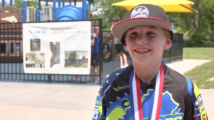Madden Atherton 8-year-old BMX racer 5-8-24