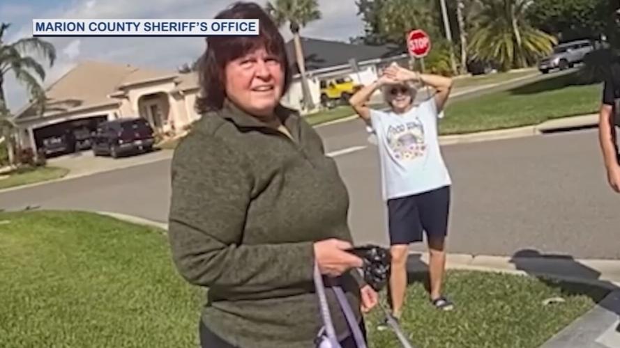 Debra Newton arrest video