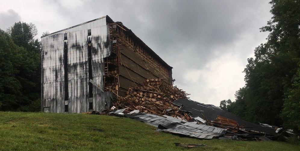 Bourbon warehouse collapses at Bardstown distillery