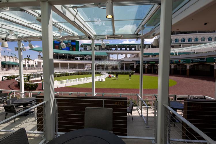 Seating that overlooks the Paddock.jpeg