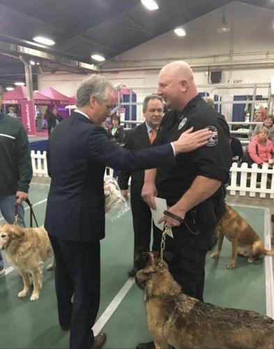 Willie with Sassy's husband and Louisville Mayor Greg Fischer.jpg