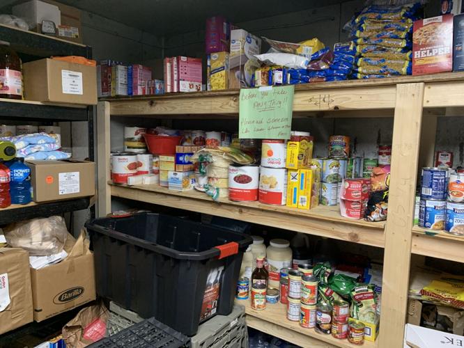 Pantry at white flag location in Louisville.JPG