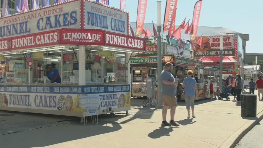 THRILL VILLE vendors at Kentucky State Fair