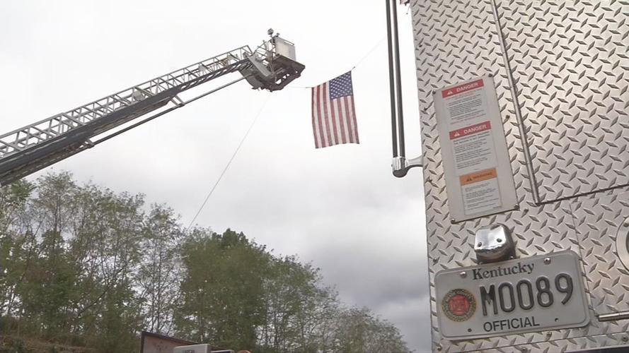 Flag raised for fallen deputy