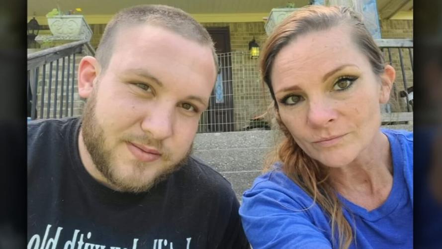 Christy Collins and her son Destin