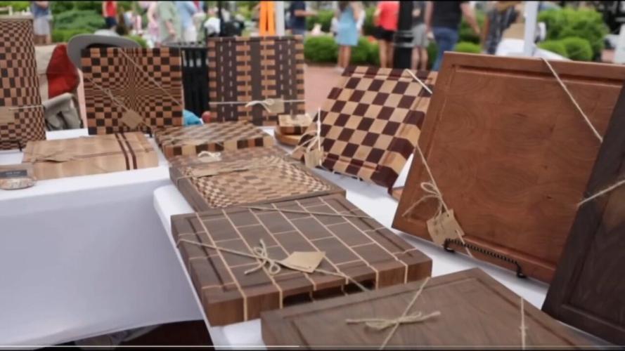 Norton Commons Art Festival Woodwork