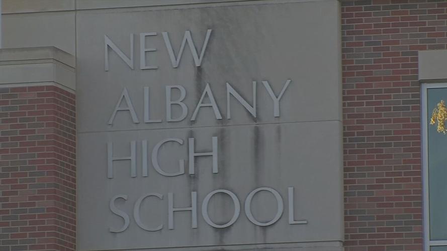 New Albany High School exterior