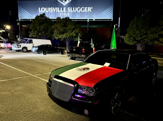 Vehicle seized at Slugger Field for street racing