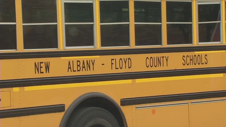 New Albany Floyd County Schools bus (generic)