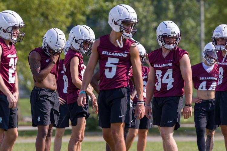 Bellarmine sprint football practice