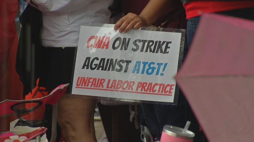 AT&T strike