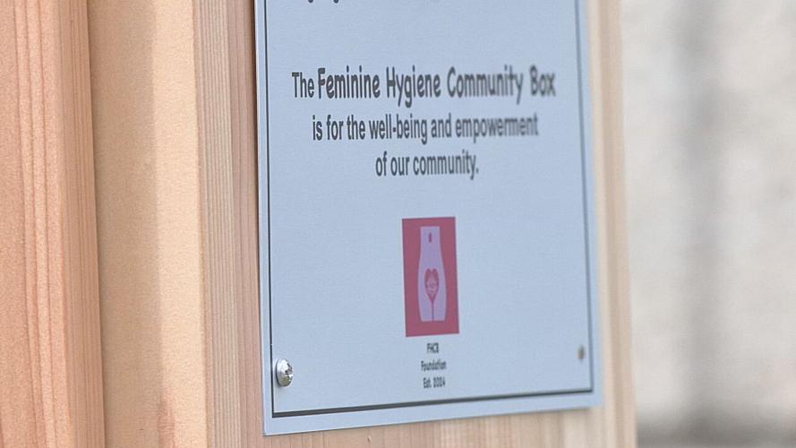 Feminine Hygiene Community Boxes in LouMed district