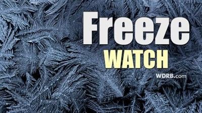 Freeze Watch Issued For Our Area