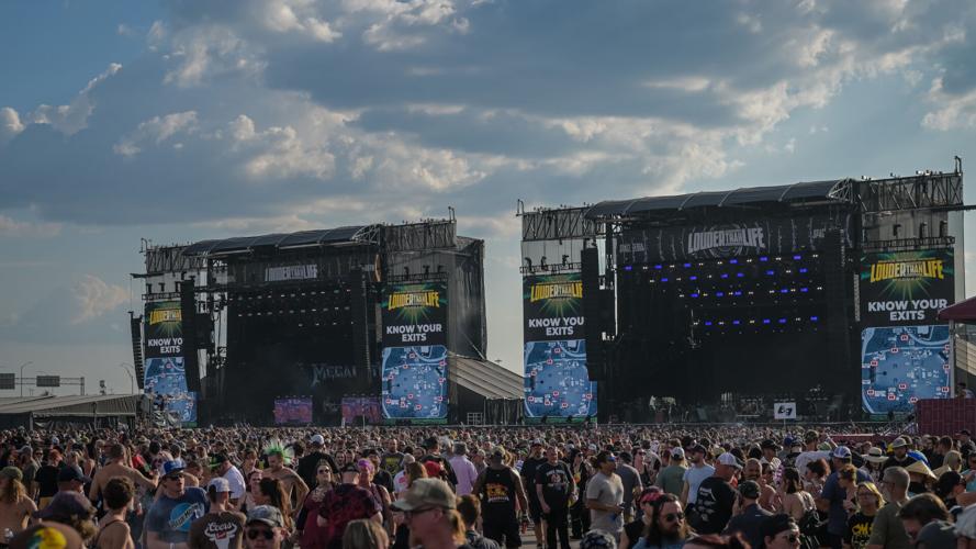 Crowd at the Louder Than Life