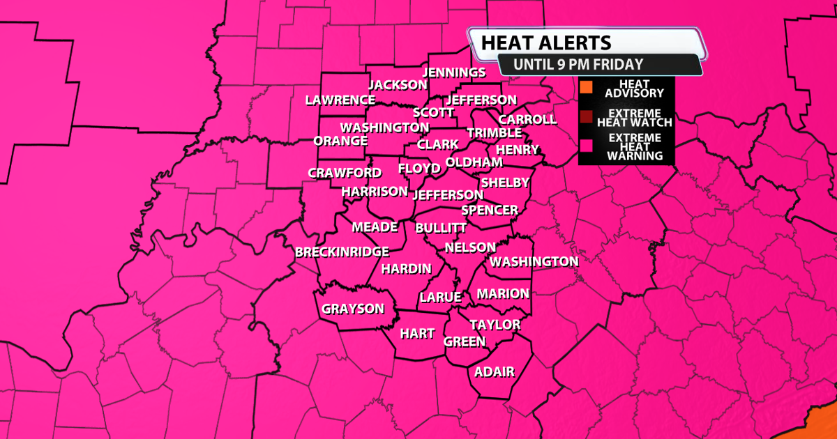 Extended And Expanded: Who Is Now Included In The Extreme Heat Warning, Plus When It Expires... Jun 30, 2026 23 mins ago