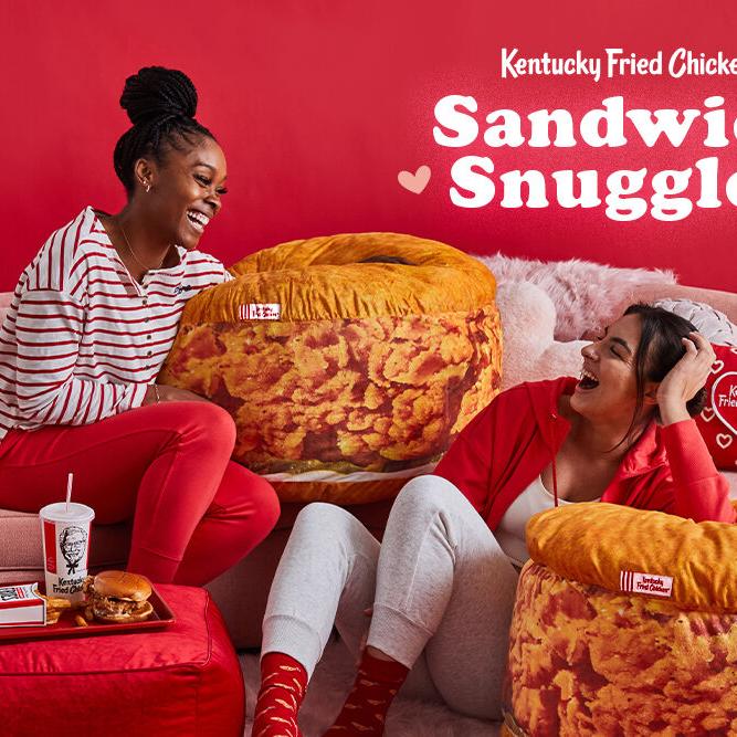 Where to Buy Giant KFC Chicken Sandwich Pillow, FN Dish -  Behind-the-Scenes, Food Trends, and Best Recipes : Food Network