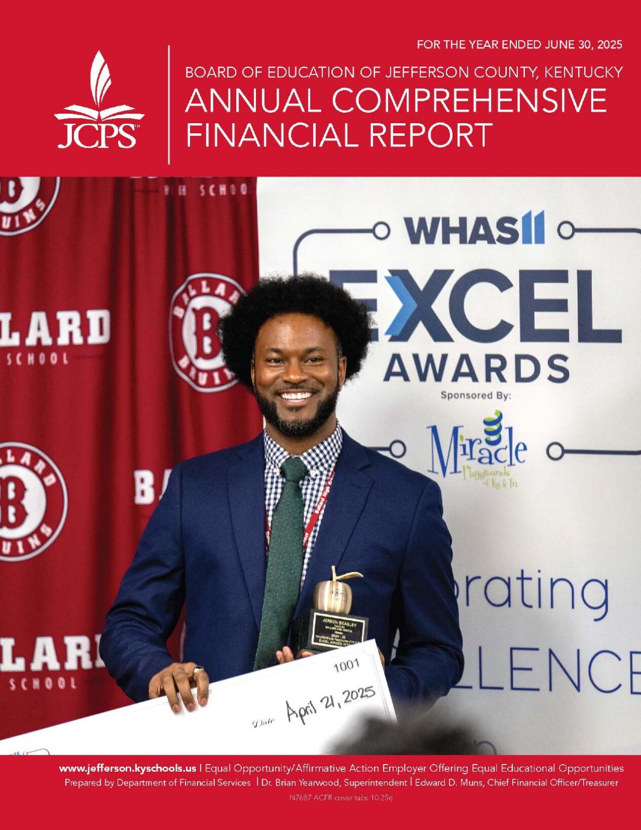 JCPS 2025 Annual Comprehensive Financial Report