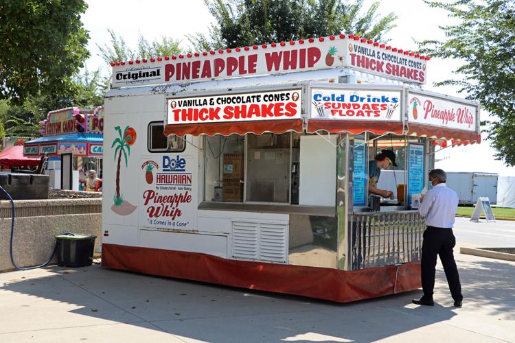 The Pineapple Whip food stand at the 2022 Kentucky State Fair