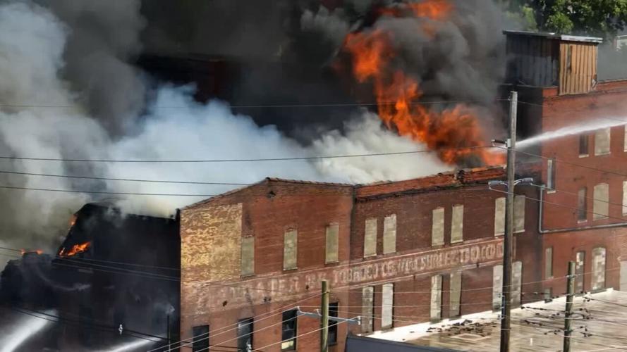 East Caldwell-South Jackson warehouse fire 6-12-23
