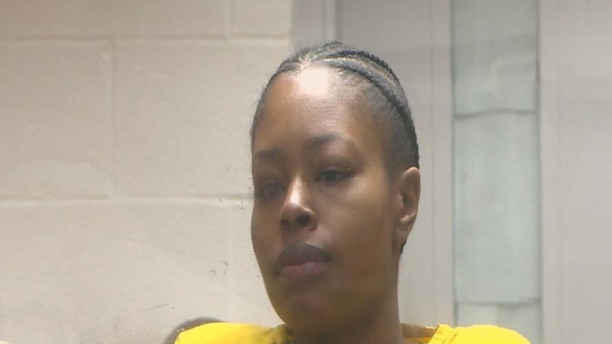 Lanesha Blakey in court in Louisville, Ky.