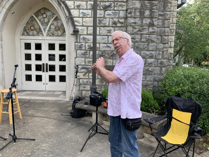 Musician at Crescent Hill church
