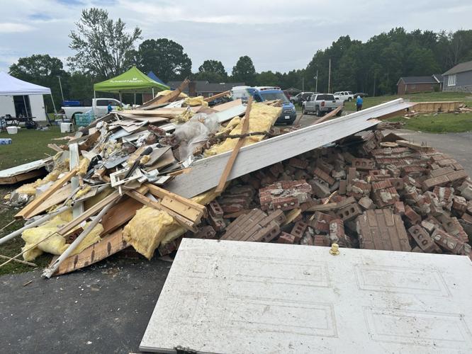 Laurel County Tornado Damage
