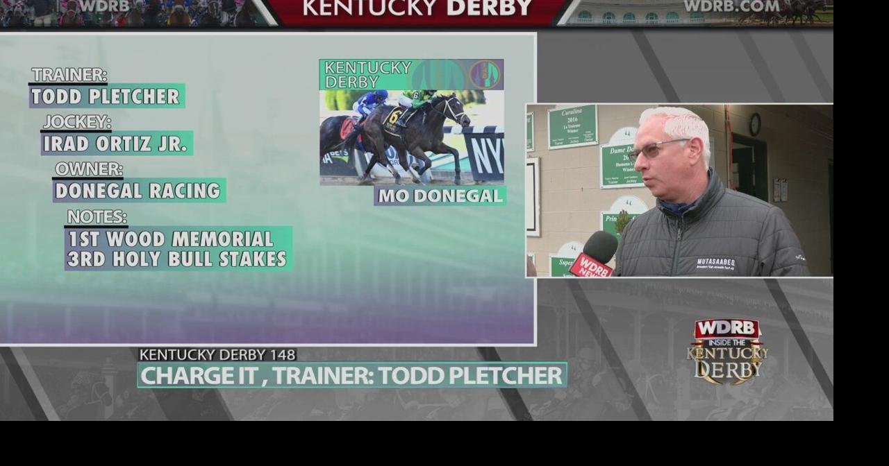 Kentucky Derby trainer Todd Pletcher talks about his 3 Derby horses on
