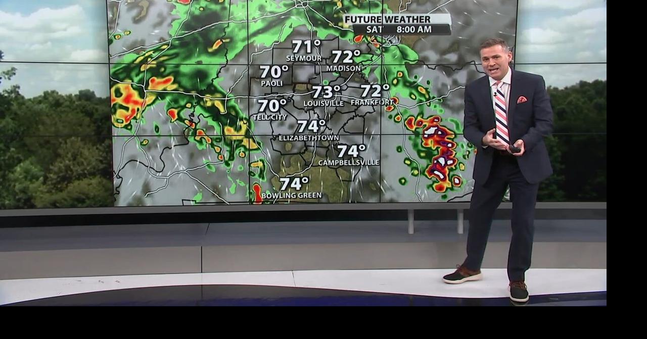 Jude Redfield's Early Friday Morning Forecast Weather