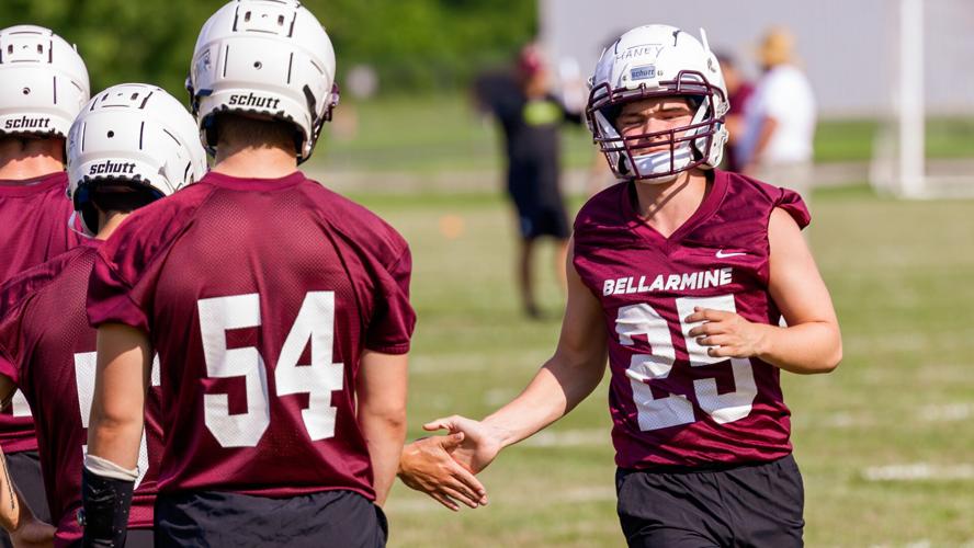 Bellarmine sprint football practice