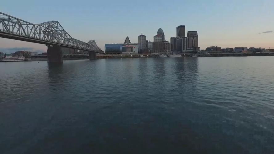 Louisville drone image