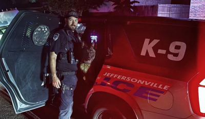 Jeffersonville Police and K-9 Lobo