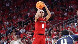 Louisville star guard Mikel Brown Jr. to miss start of NCAA Tournament with nagging back injury