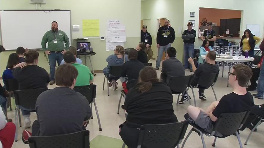 Veterans Club members visit Down Syndrome of Louisville (Nov. 12, 2019)