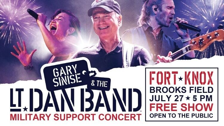 Lt. Dan Band coming to Fort Knox - 7.19.24