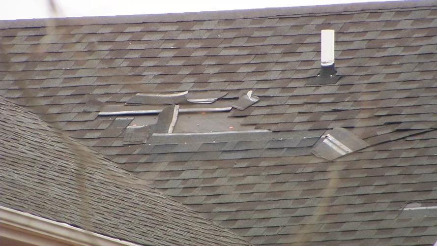damaged roof