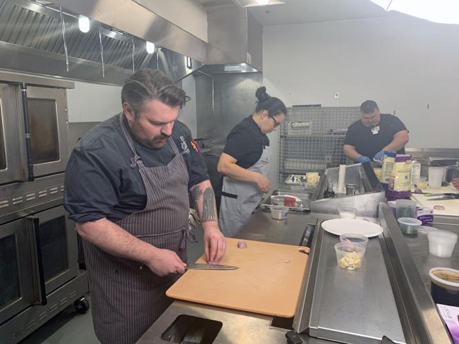 Stephen Dunn, executive chef of Gordon Ramsay Steak Caesars Southern Indiana