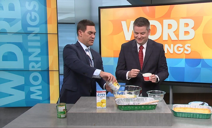 Chris Sutter makes corn pudding