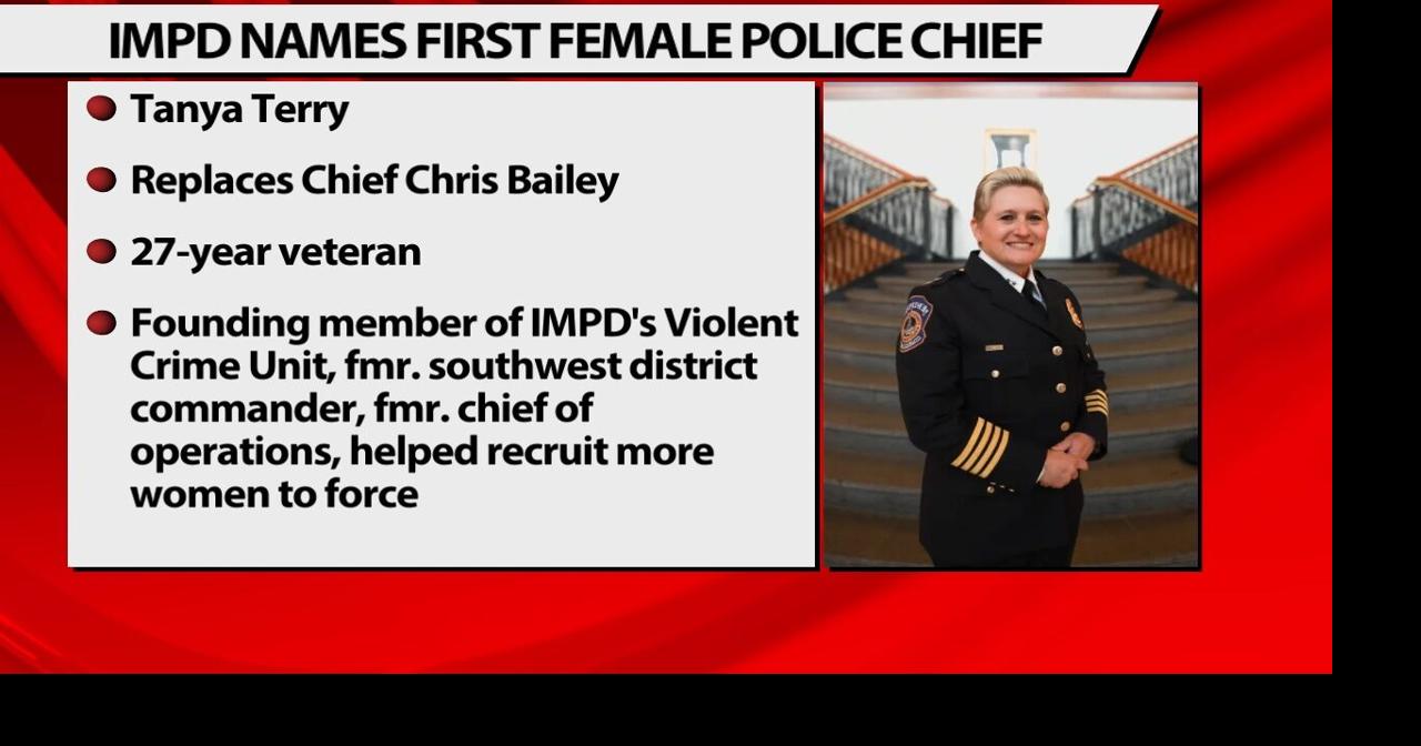 Indianapolis Metro Police Department names first woman as chief