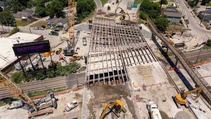 I-65 construction over Hill and Burnett 6-4-26