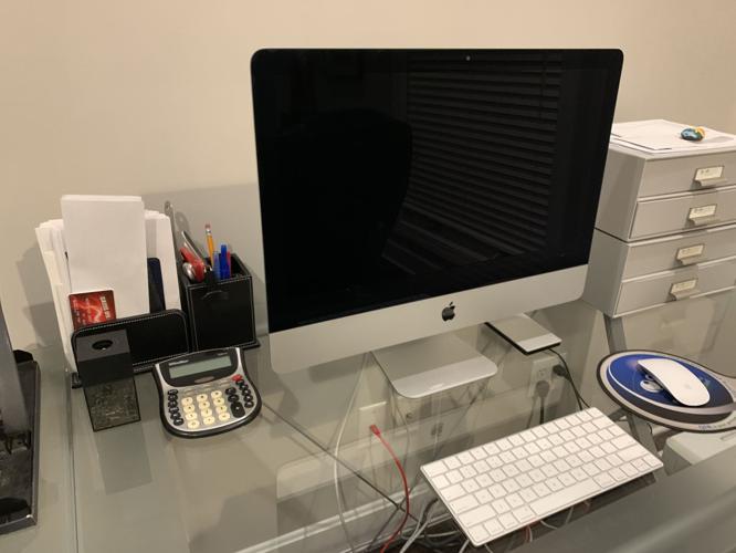 A home office
